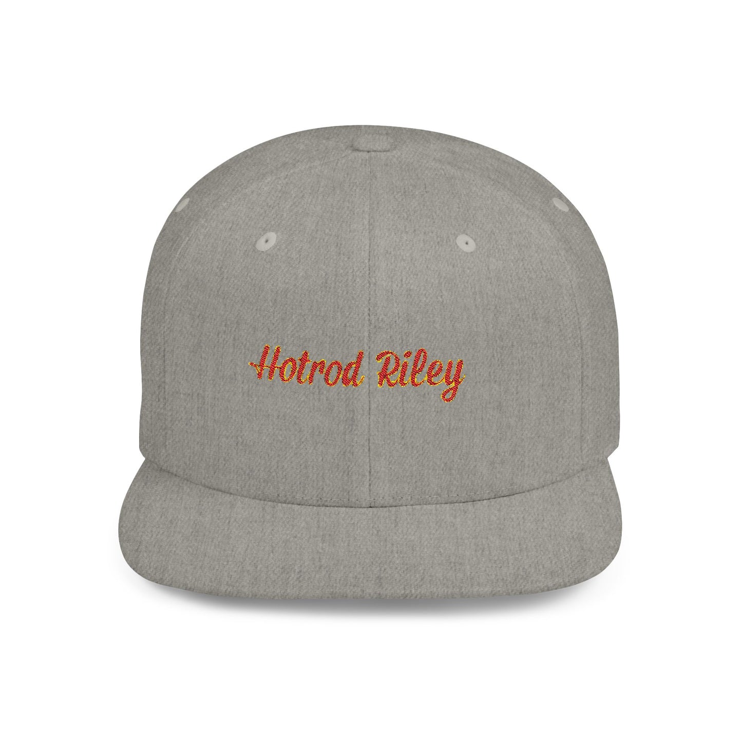 Hotrod Riley Flat Bill Snapback Cap – Retro Style Adjustable Hat