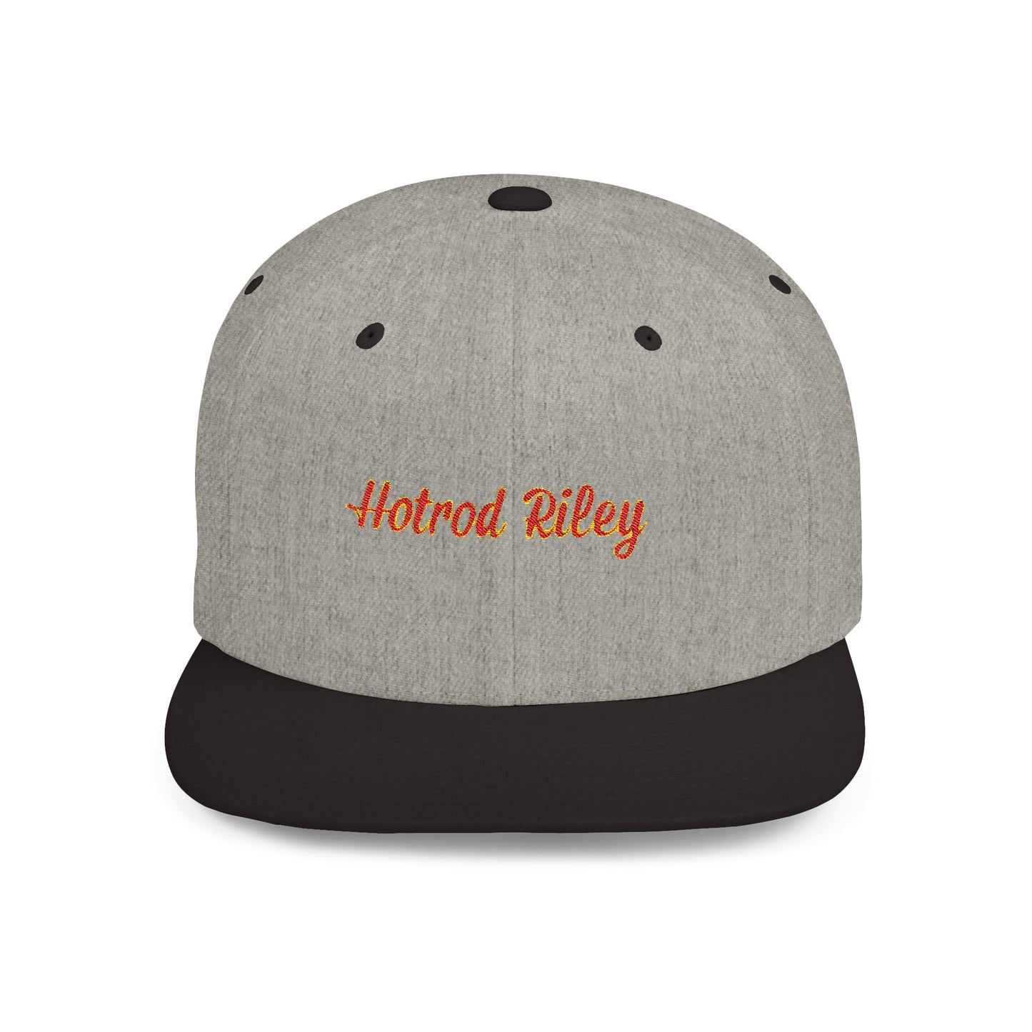 Hotrod Riley Flat Bill Snapback Cap – Retro Style Adjustable Hat